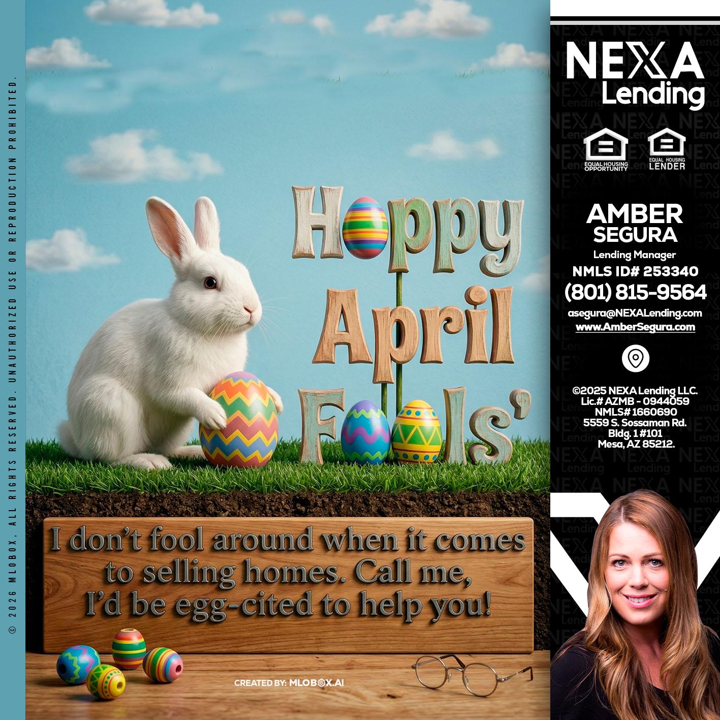 happy april fools - Amber Segura -Lending Manager