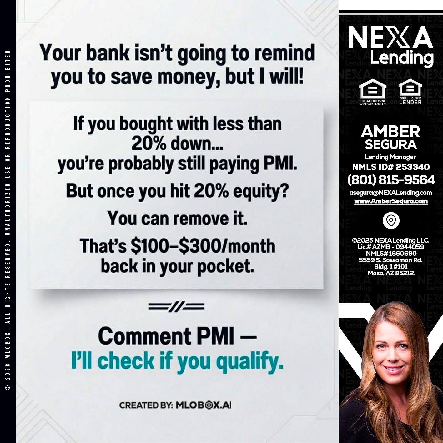 YOUR BANK ISNT - Amber Segura -Lending Manager