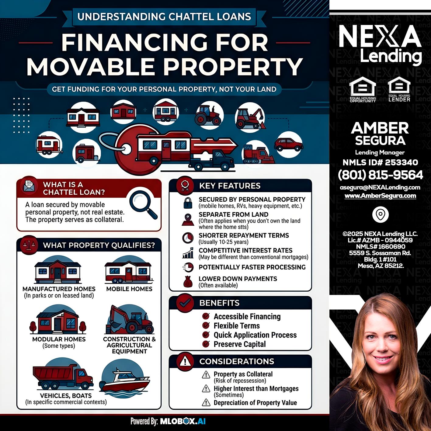 Chattel Loans - Amber Segura -Lending Manager