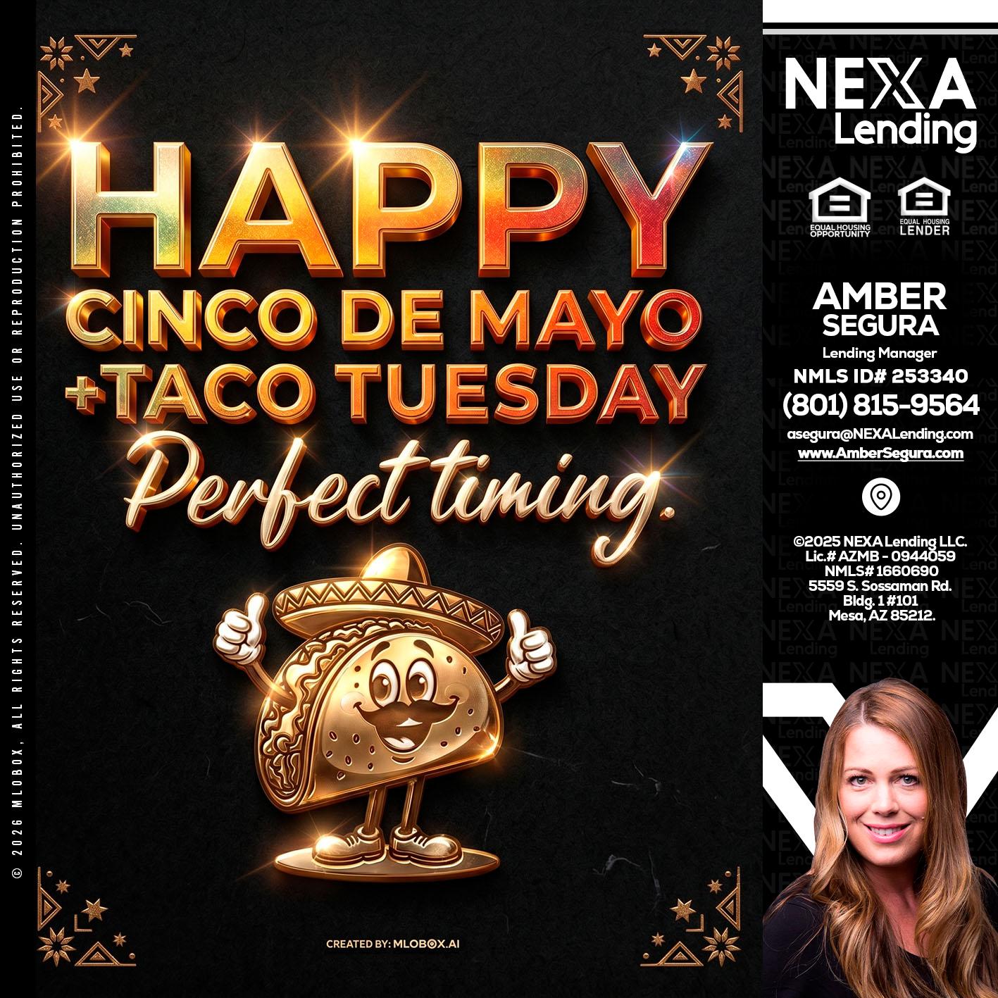 happy 5 de mayo - Amber Segura -Lending Manager