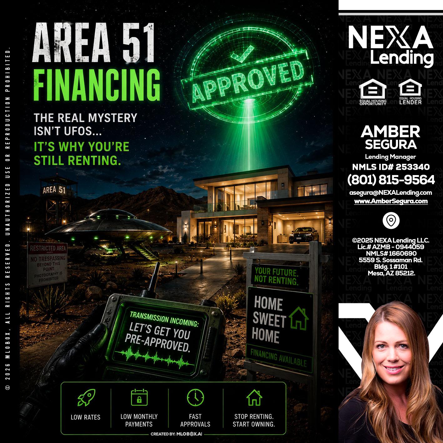 AREA 51 - Amber Segura -Lending Manager