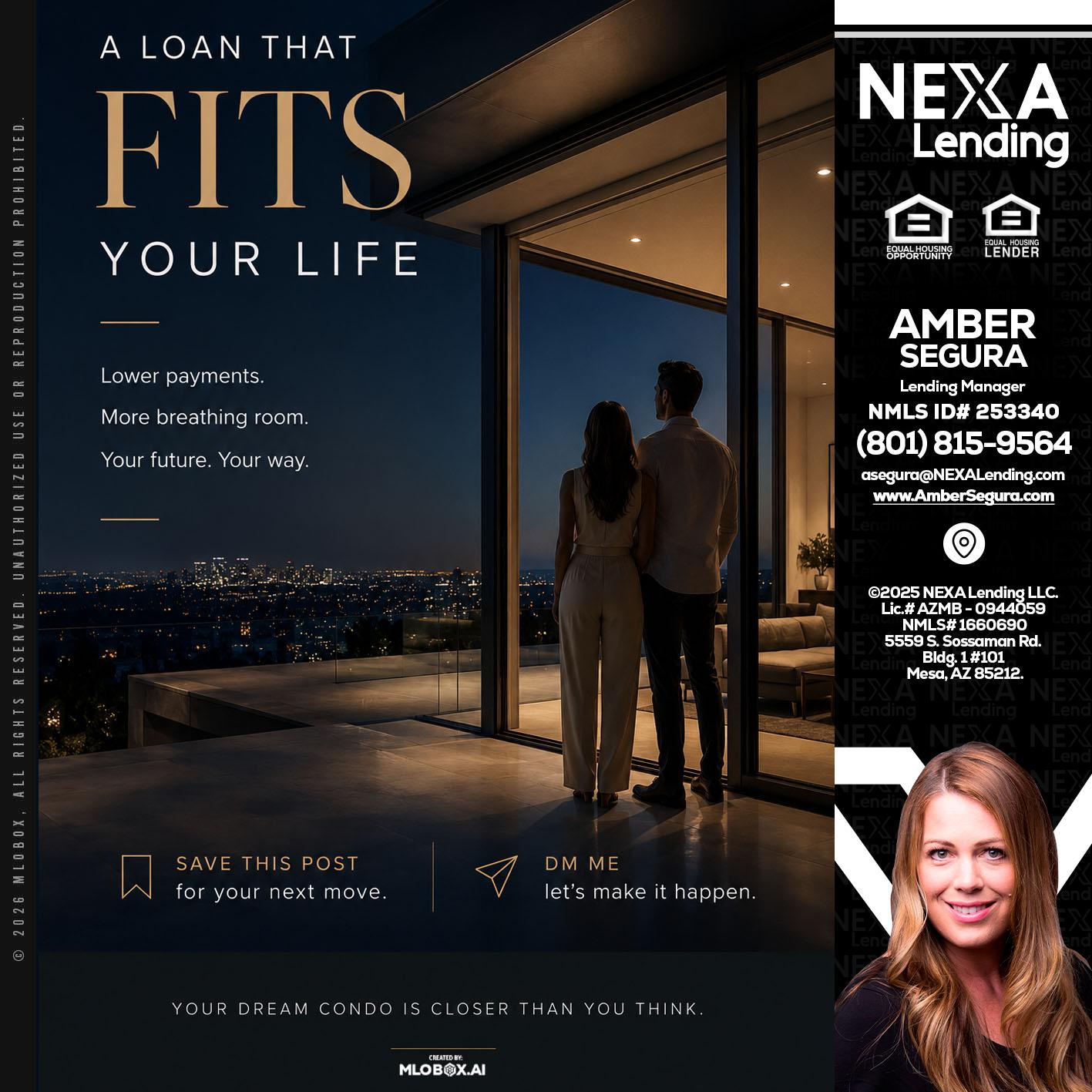 LOANS THAT FIT - Amber Segura -Lending Manager