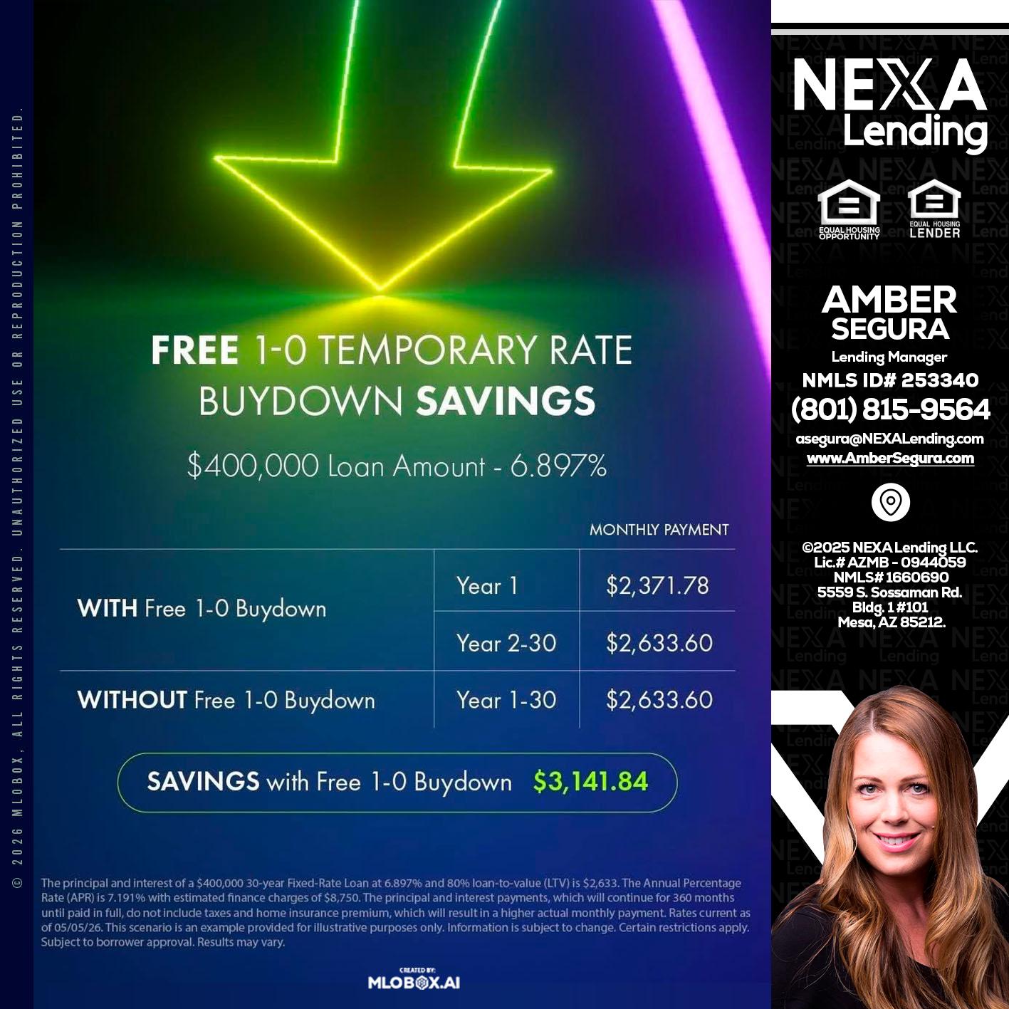 BUYDOWN - Amber Segura -Lending Manager