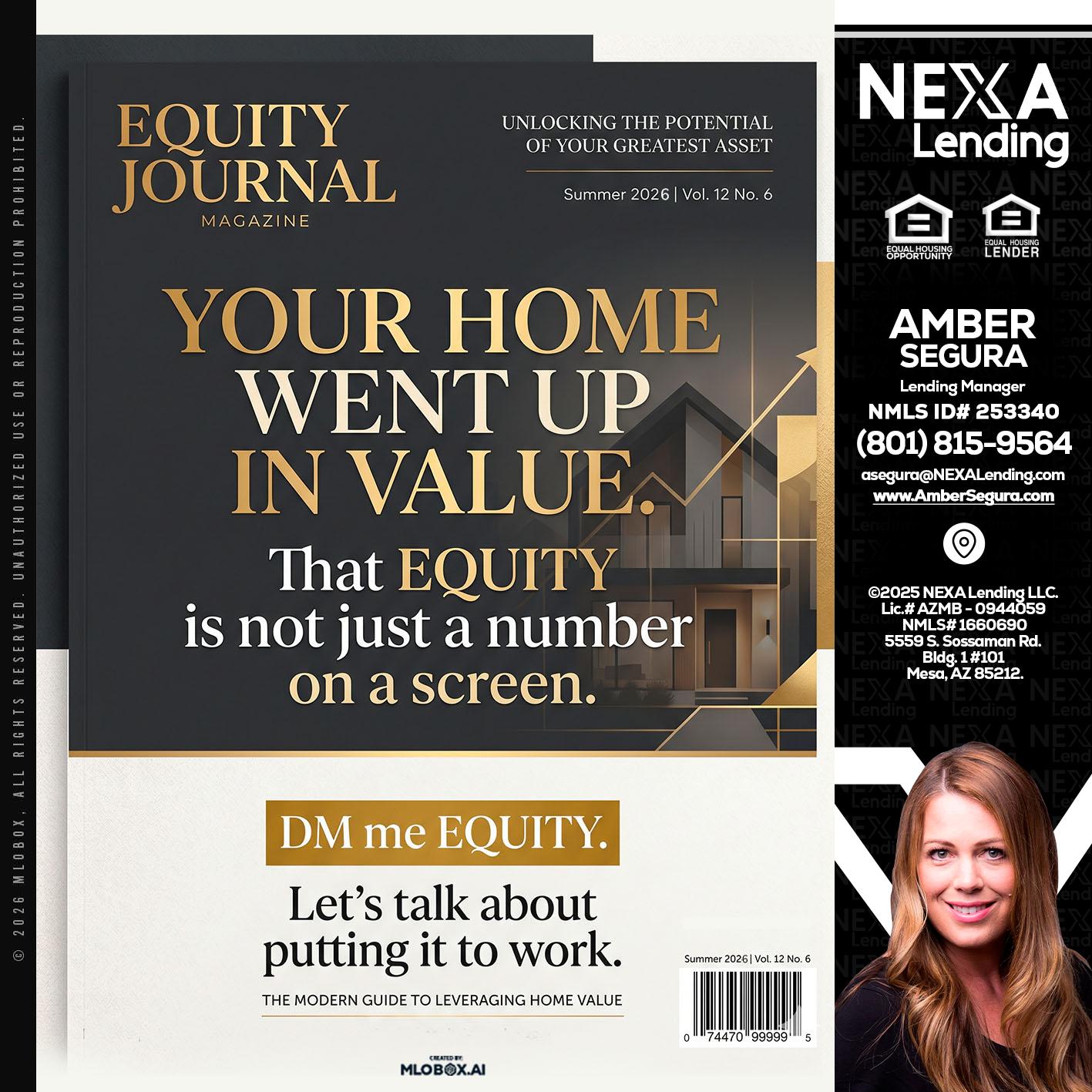 YOUR HOME - Amber Segura -Lending Manager