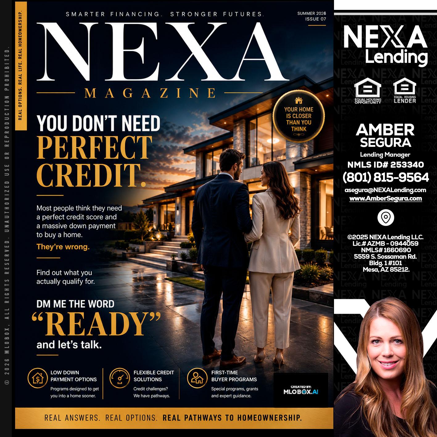 NEXA MAGAZINE - Amber Segura -Lending Manager