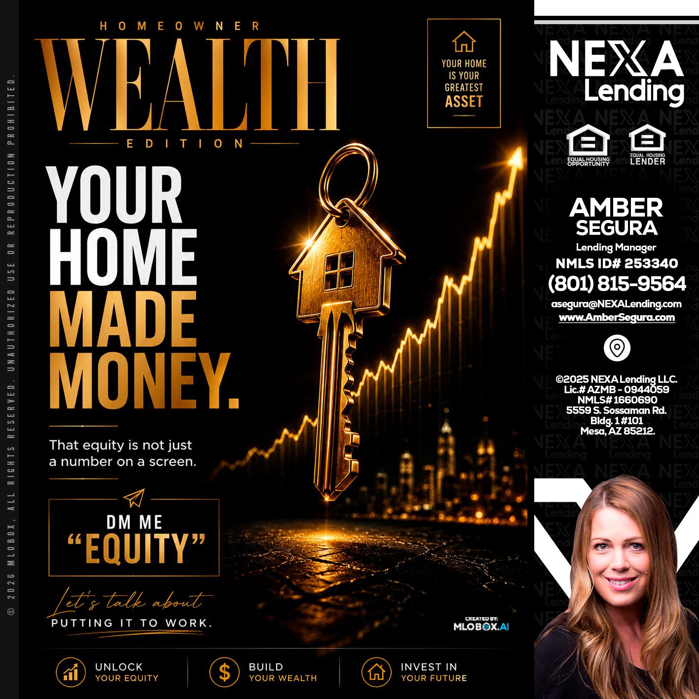 YOUR HOME MADE - Amber Segura -Lending Manager