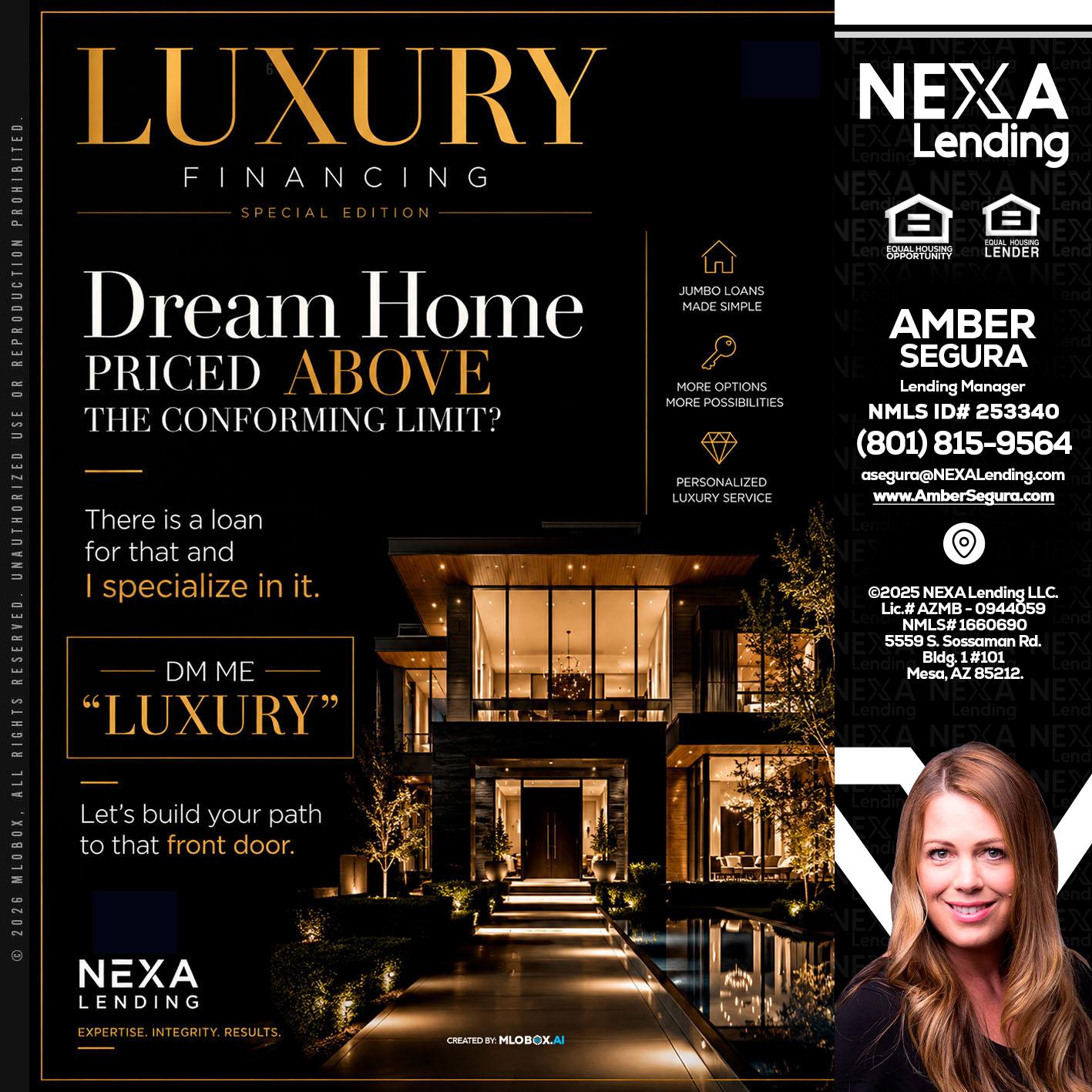 LUXURY - Amber Segura -Lending Manager