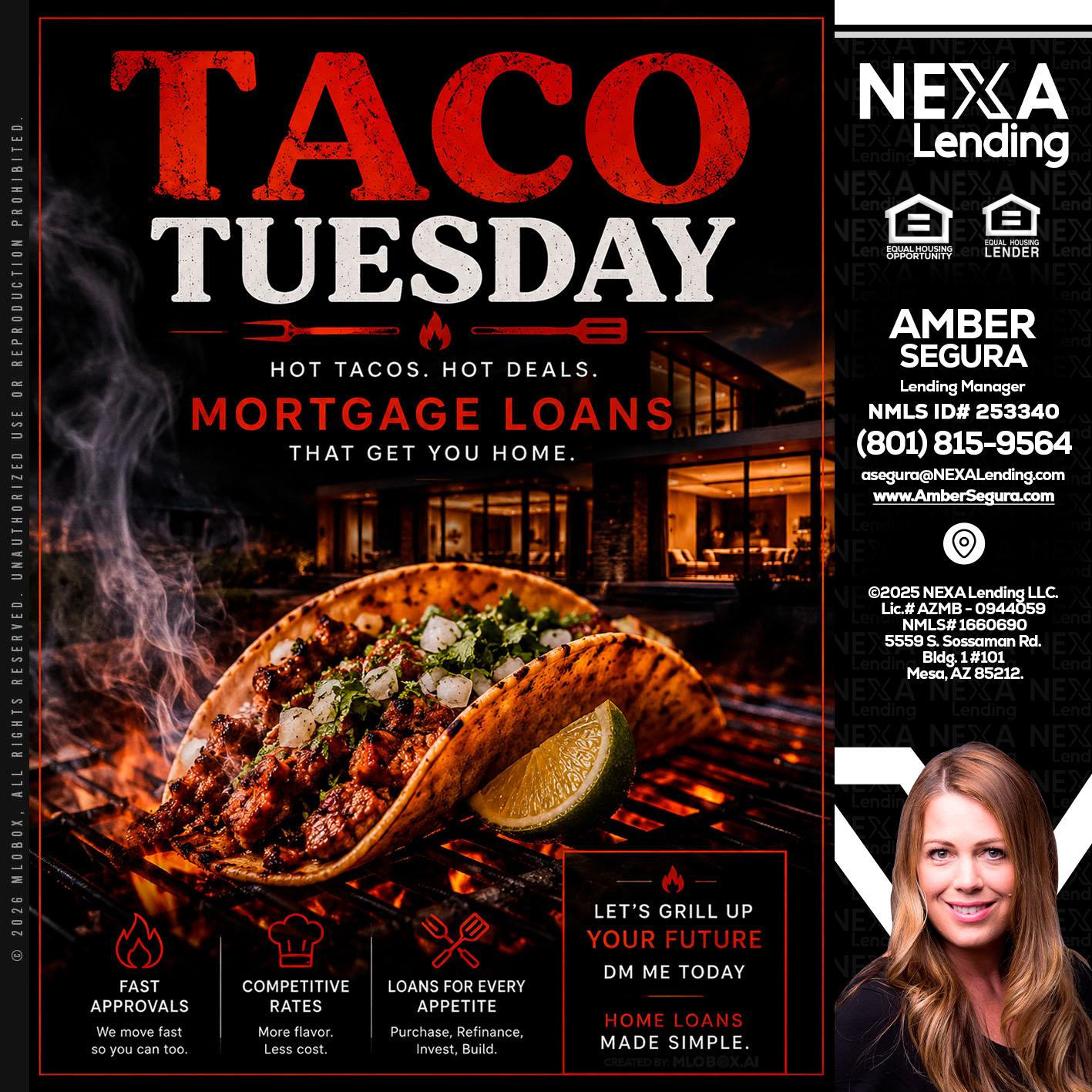 TACO TUESDAY - Amber Segura -Lending Manager