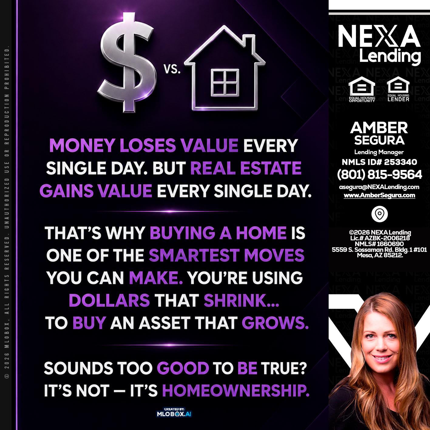 MONEY LOSES - Amber Segura -Lending Manager