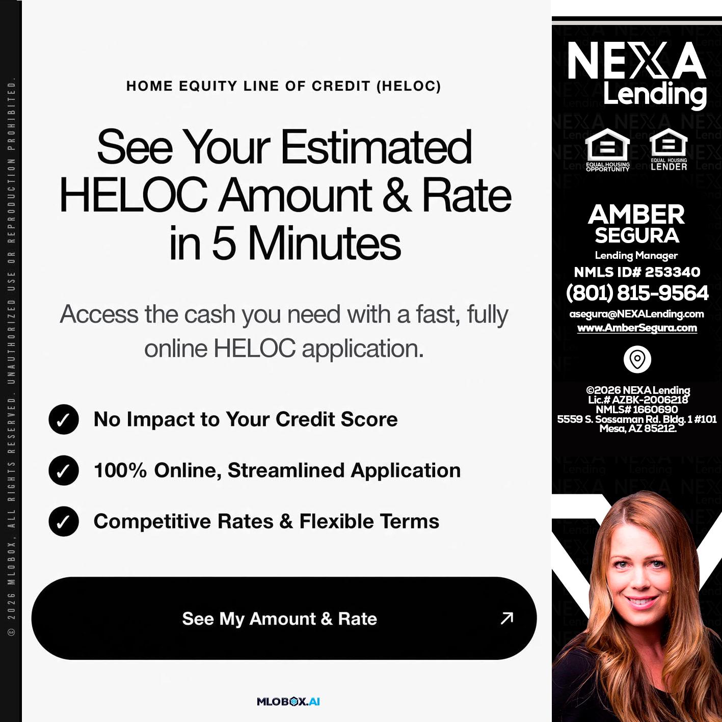 HELOC - Amber Segura -Lending Manager
