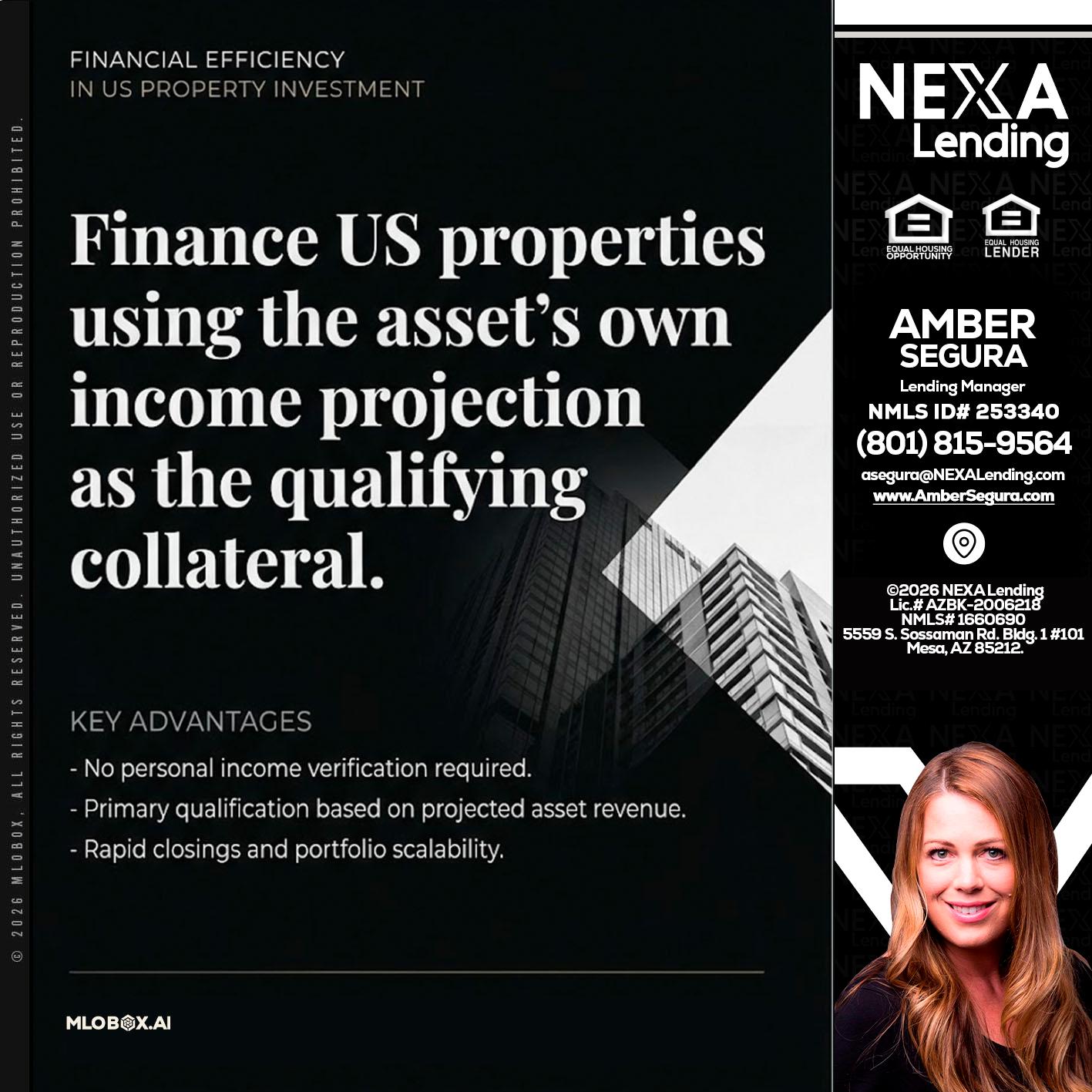 finance US - Amber Segura -Lending Manager